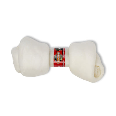 Lennox Knotted Bone Dog Treat Natural, 9-10 in