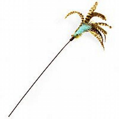 Cat Claws Cat Teaser Flapper Wand Cat Toy Multi-Color, 18 in