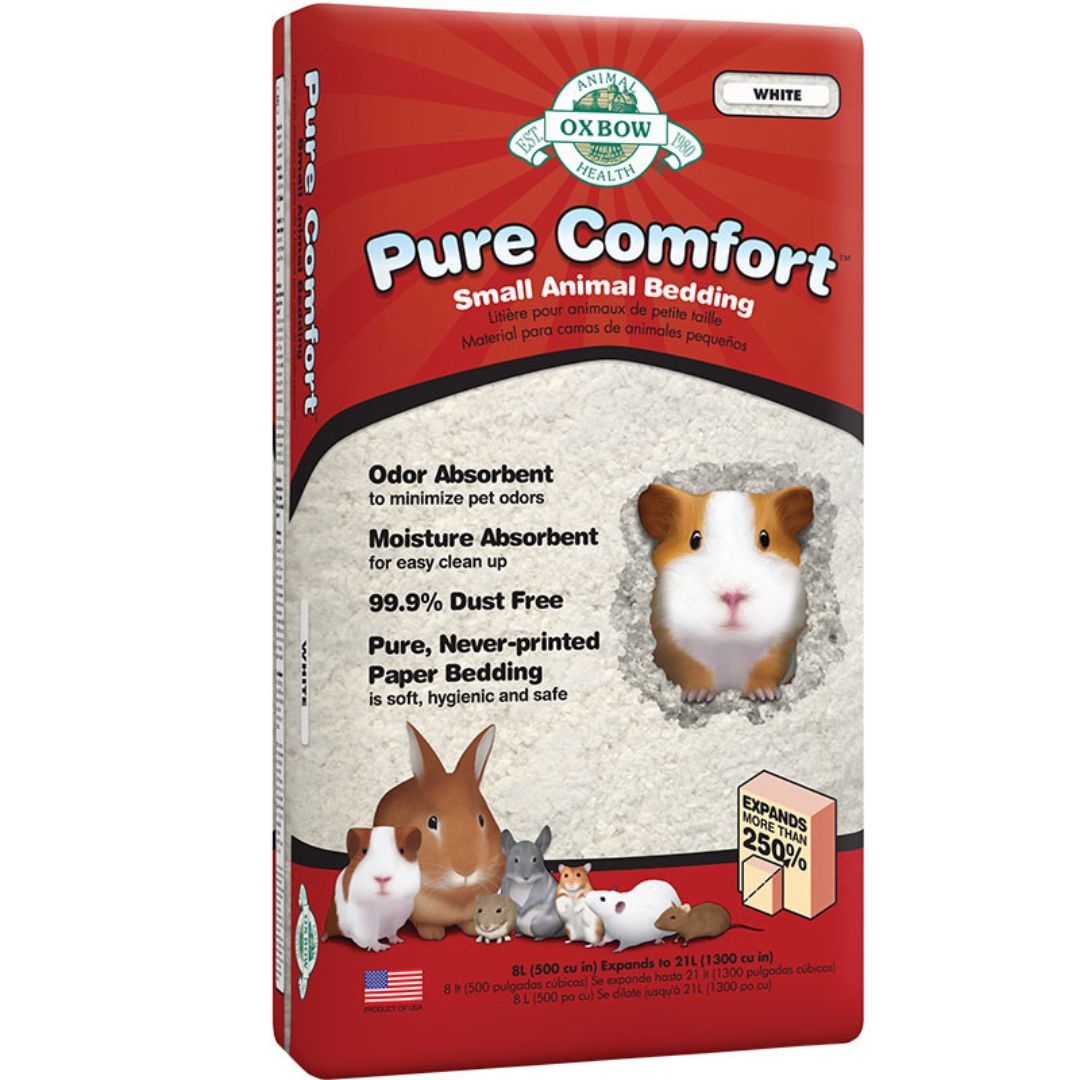 Oxbow Small Animal Pure Comfort Bedding White 21 Liter Default Title