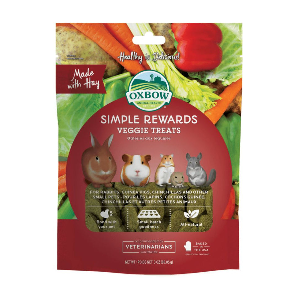Oxbow Small Animal Simple Reward Vegetable Treat 3Oz Default Title