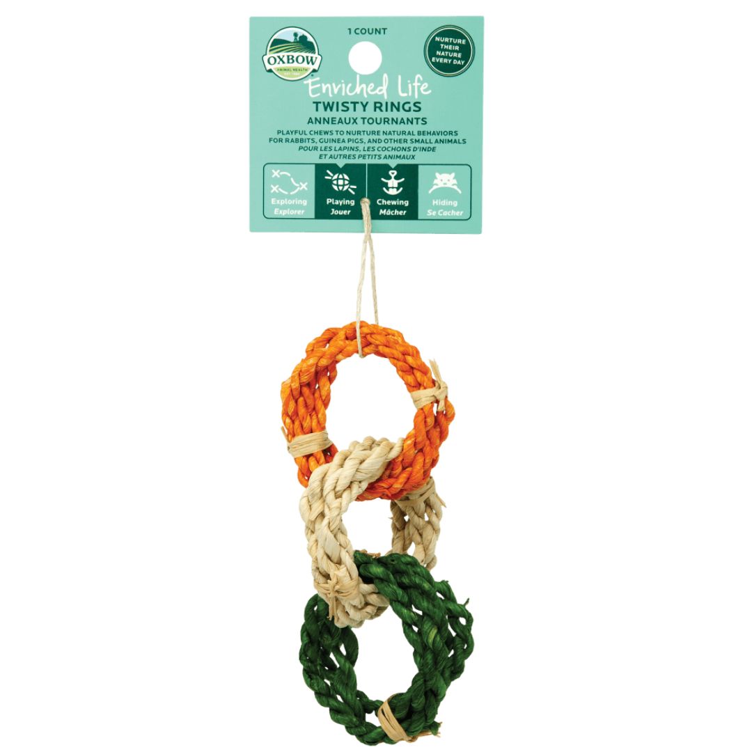 Oxbow Small Animal Twisty Rings Default Title