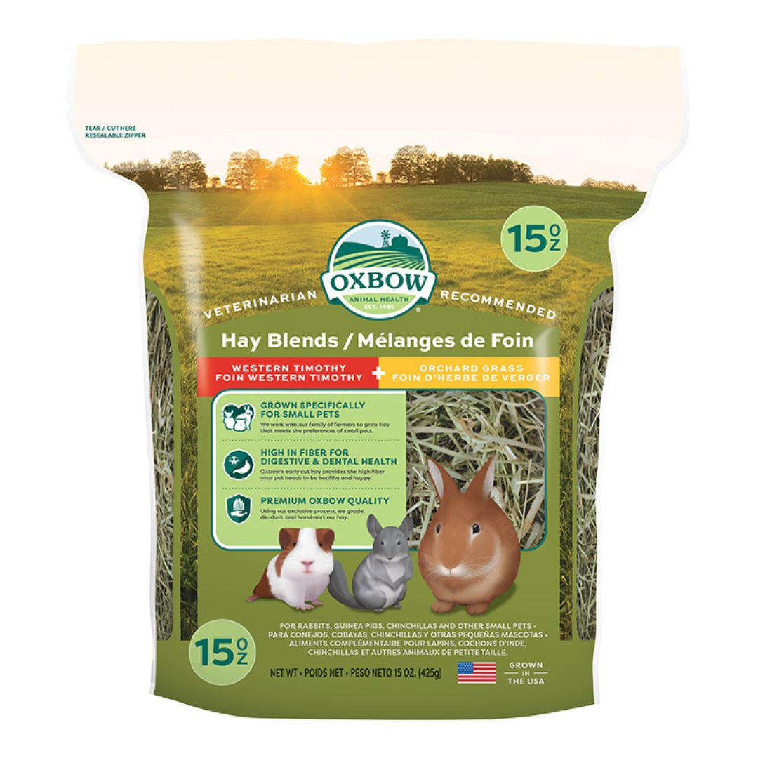 Oxbow Small Animal Blend Timothy & Orchard Hay 15oz. Default Title
