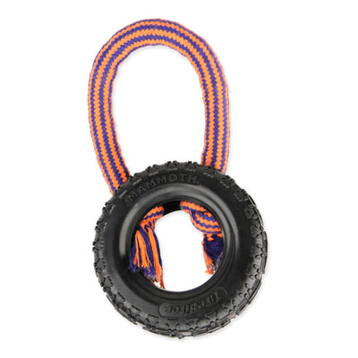 Mammoth Pet Products TireBiter Advanced w/Loop Rope Handle Dog Toy 1ea/MD, 5in.