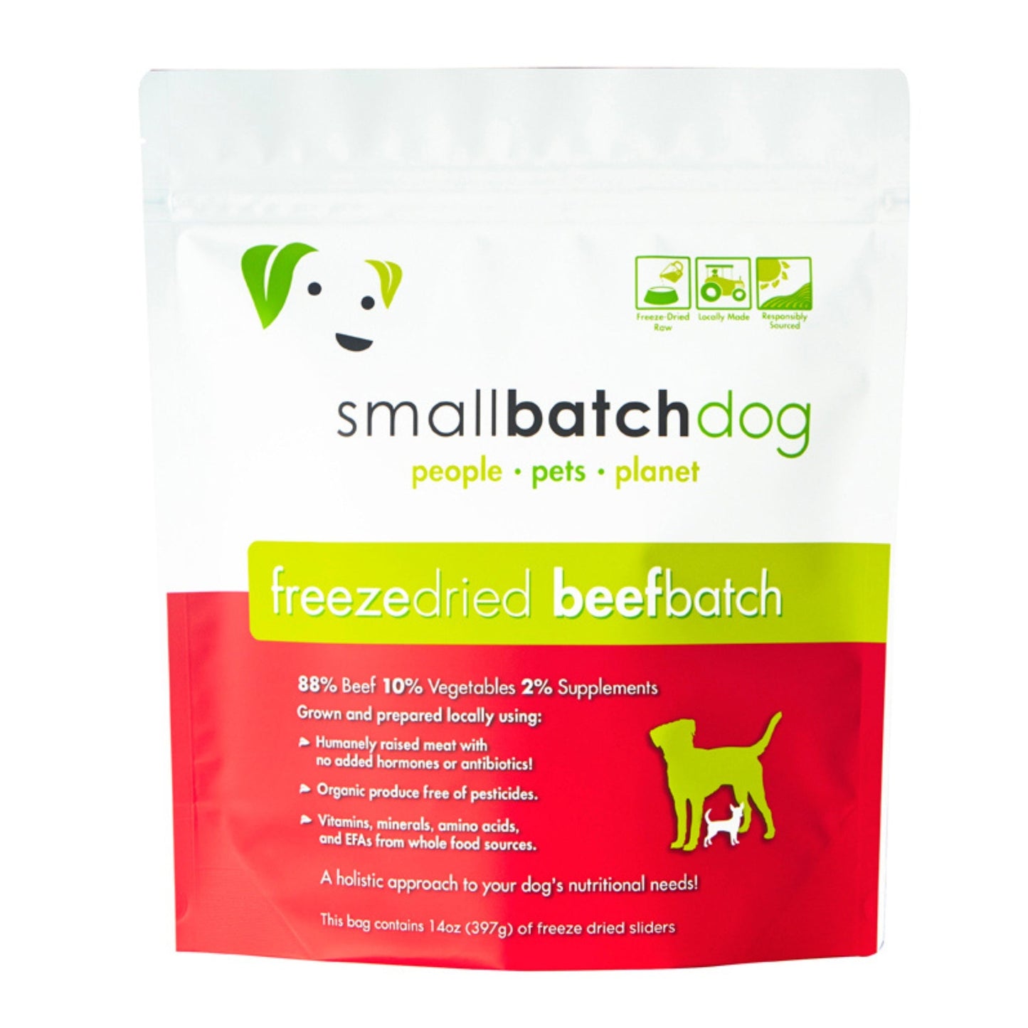 Small Batch Freeze-Dried Beef Sliders - 14 oz