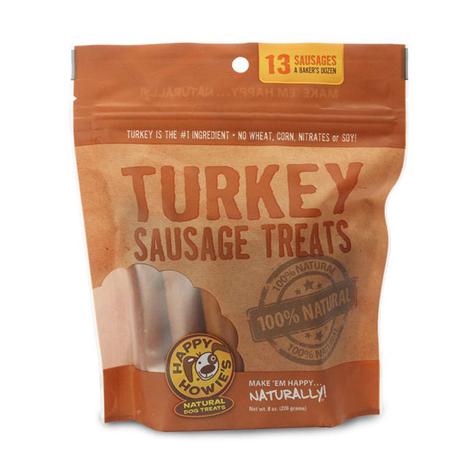 Happy Howie Dog Turkey Sausage Bakers Dozen 4 in 8 oz
