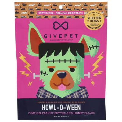 : Givepet Dog Soft Baked Howl O Ween 6Oz