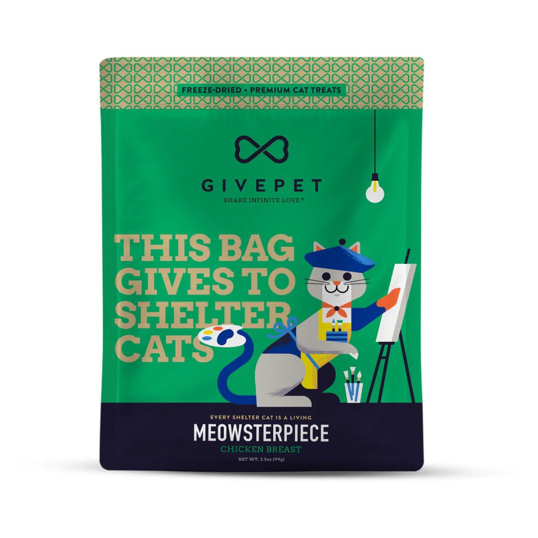 Givepet Cat Freeze-Dried Grain-Free Masterpiece 3.5 oz