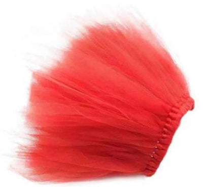 Red Christmas Dog Tutu Skirt - Holiday Tulle Skirt for Dogs & Cats - Pets Perfect