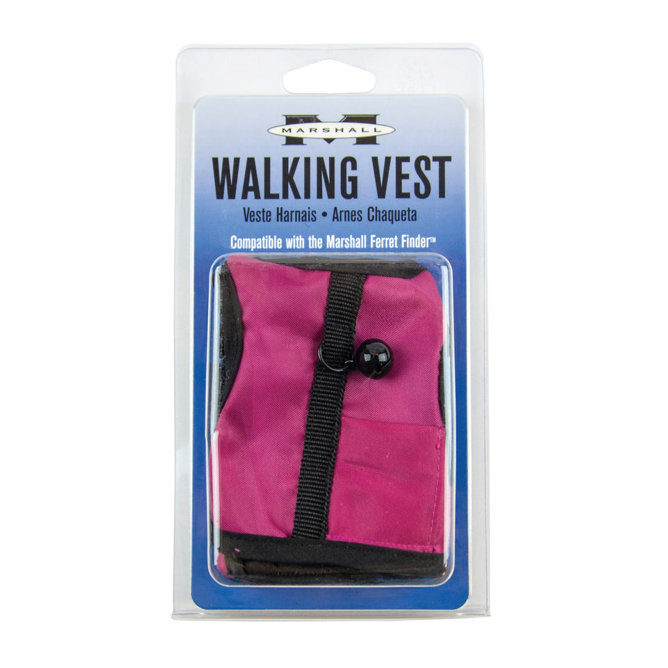 Marshall Pet Products Ferret Finder Walking Vest Maroon Medium Default Title