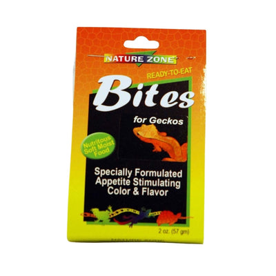 Nature Zone Gecko Bites Gel Food - 2 oz