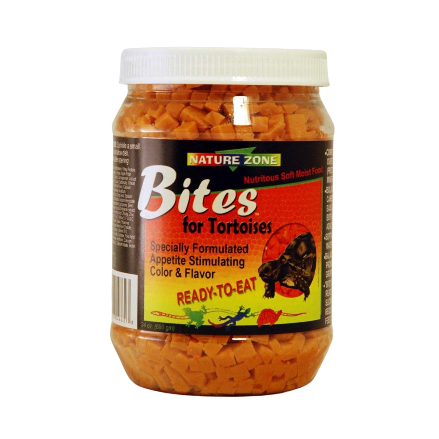 Nature Zone Tortoise Nutri Bites Gel Food - Melon Flavor 24oz