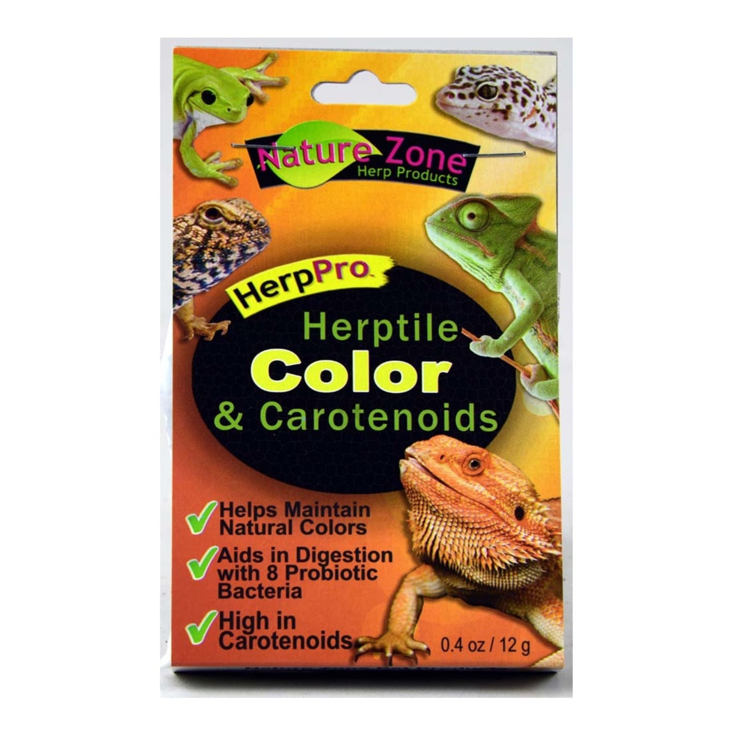 Nature Zone Herptile Color & Carotenoids Supplement - 0.4oz