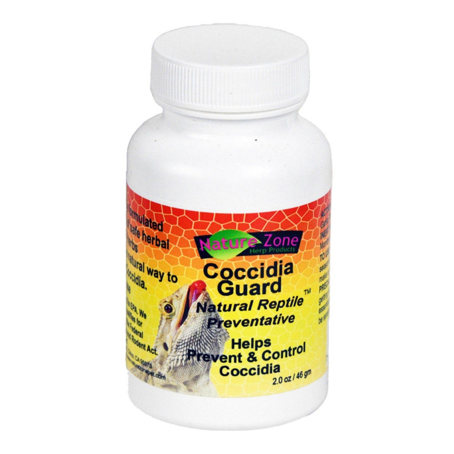 Nature Zone Coccidia Guard - All-Natural Herbal Supplement for Reptiles, 2 oz