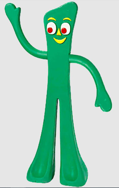 Multipet Gumby Large Dog Toy, Green, 9 in, Large