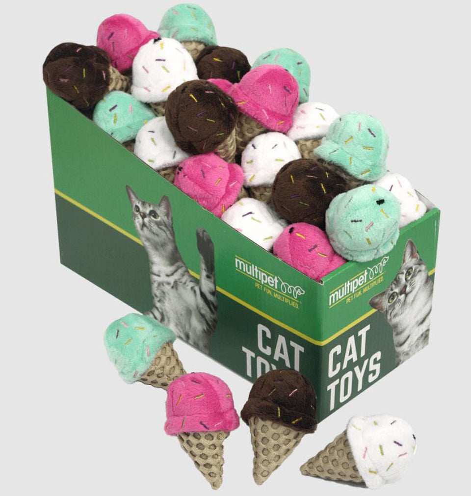 Multipet Ice Cream Cone, 25-Count