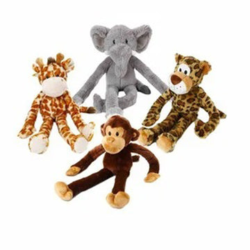 Multipet Swingin' Safari Dog Toy Assorted, 19 in