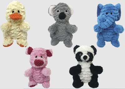 Multipet Wrinkleez Plush Dog Toy Assorted, 9 in - Pets Perfect
