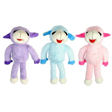 Multipet Pet Envy Floppy Lamb Chop Dog Toy Assorted, 20 in