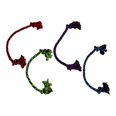 Multipet Nuts for Knots 2Knot Rope Dog Toy Assorted, 48 in