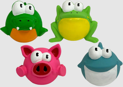 Multipet Lyla Latex Animals Dog Toys Assorted, 2.5 in