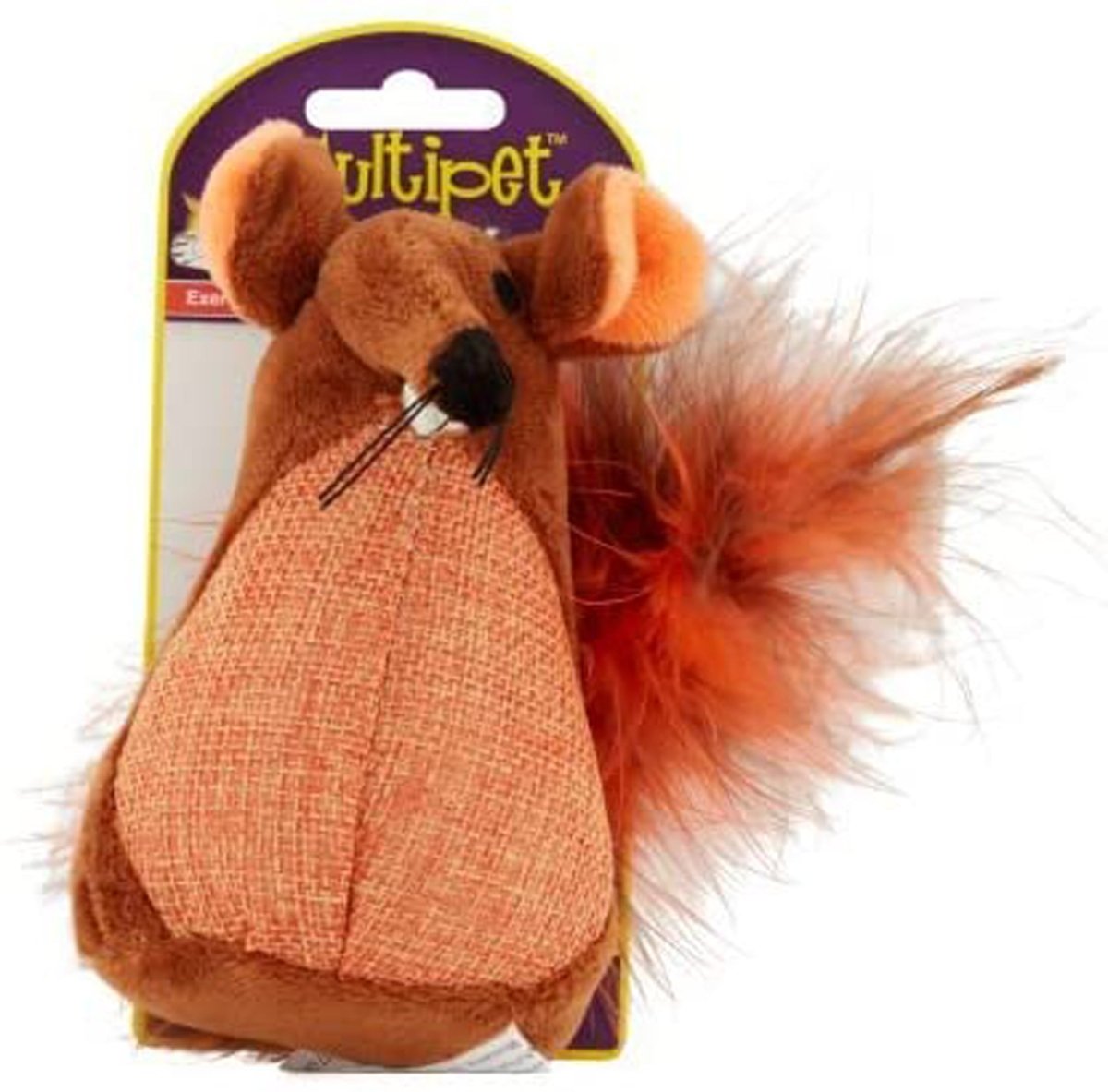 Multipet Fatty Mouse/Fatty Bird Assorted Toys With Catnip - Pets Perfect