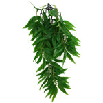 Komodo Bamboo Hanging Plant for Reptile Terrariums, Small 16 Inch