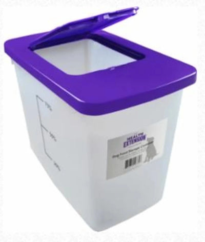 Health Extension Pet Dry Dog Food Container, 35 lb Airtight Storage - Pets Perfect