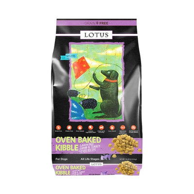 Lotus Dog Grain-Free Lamb Turkey Liver 10 lb