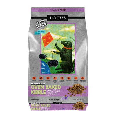 Lotus Dog Grain-Free Small Bite Lamb Turkey 10 lb