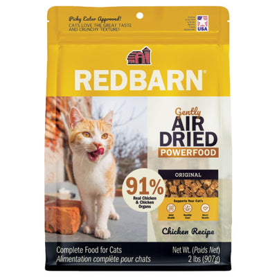Redbarn Pet Products Gently Air Dried Powerfood Dry Cat Food Chicken, 12ea/2.5 oz, Sample