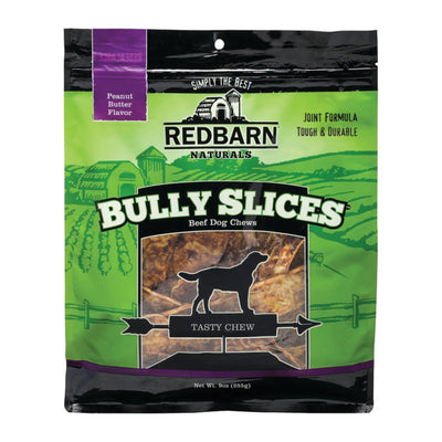 Redbarn Pet Products Natural Bully Slices Dog Treat Peanut Butter 1ea/9 oz