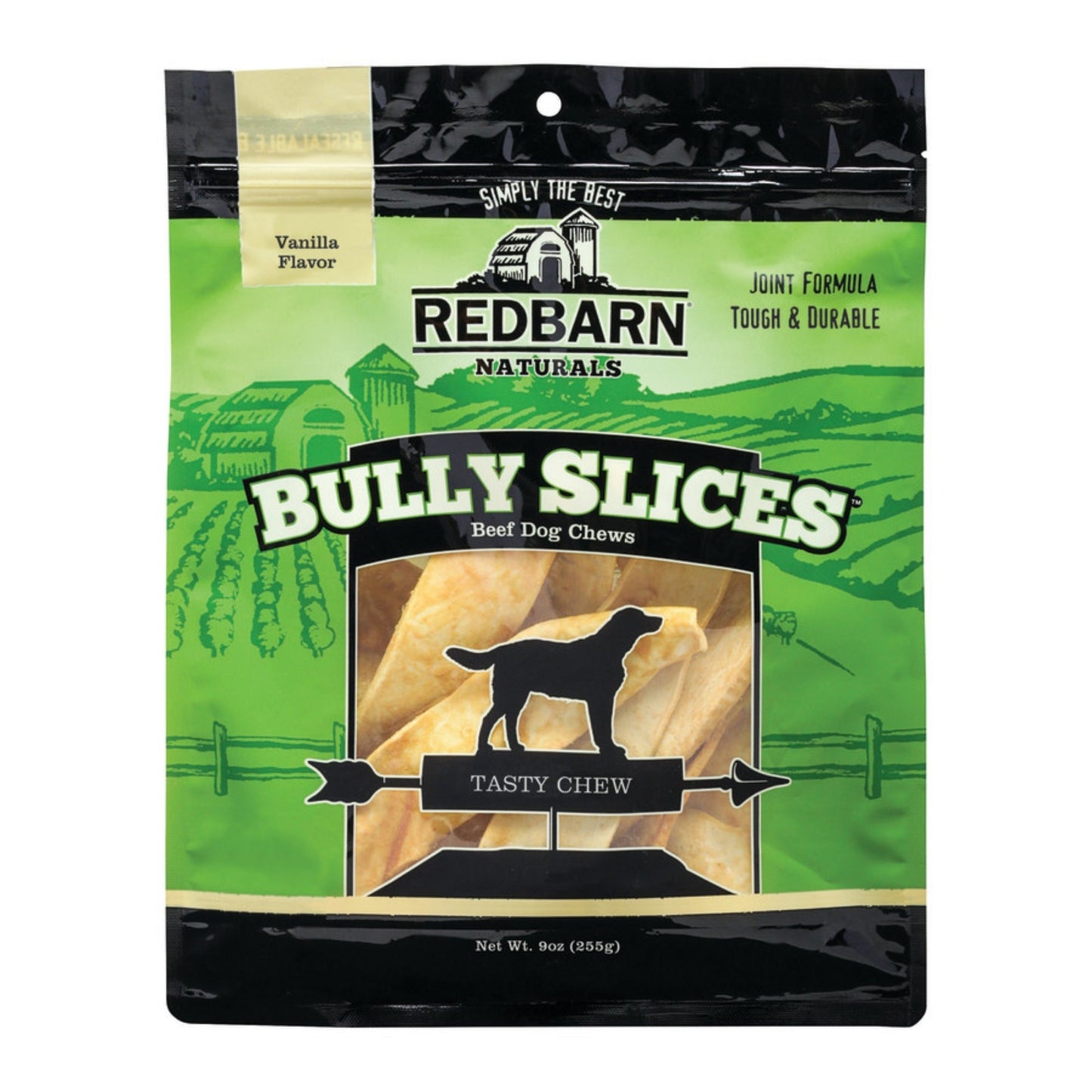 Redbarn Pet Products Natural Bully Slices Dog Treat Vanilla 9 oz