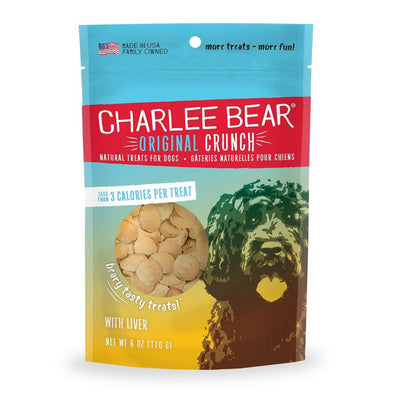 Charlee Bear Dog Liver Dog Treat 6 oz