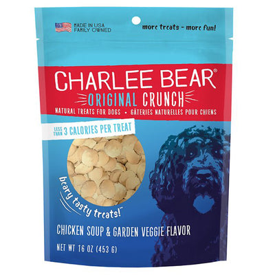 Charlee Bear Dog Chicken Soup And Veggie Dog Treat 16 oz