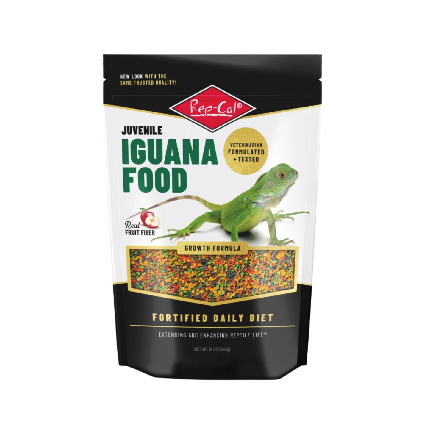 Rep-Cal Juvenile Iguana Dry Food - Growth Formula 12 oz