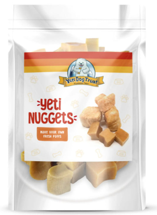 Yeti Dog Nuggets - Himalayan Yak Cheese Chews for All Breeds (3.5 oz, 5 - 7 Pieces) - Pets Perfect