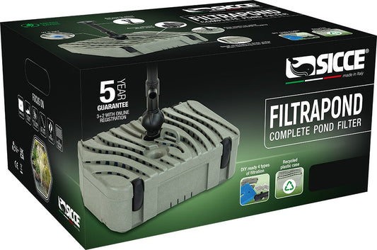 Sicce Filtrapond Complete Pond Filter 1ea/400 Gph