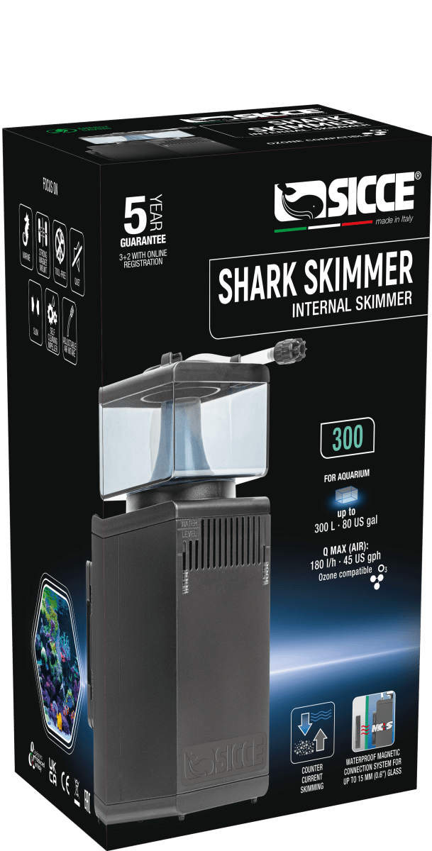 Sicce Shark Skimmer Internal Skimmer 1ea/300 - Pets Perfect
