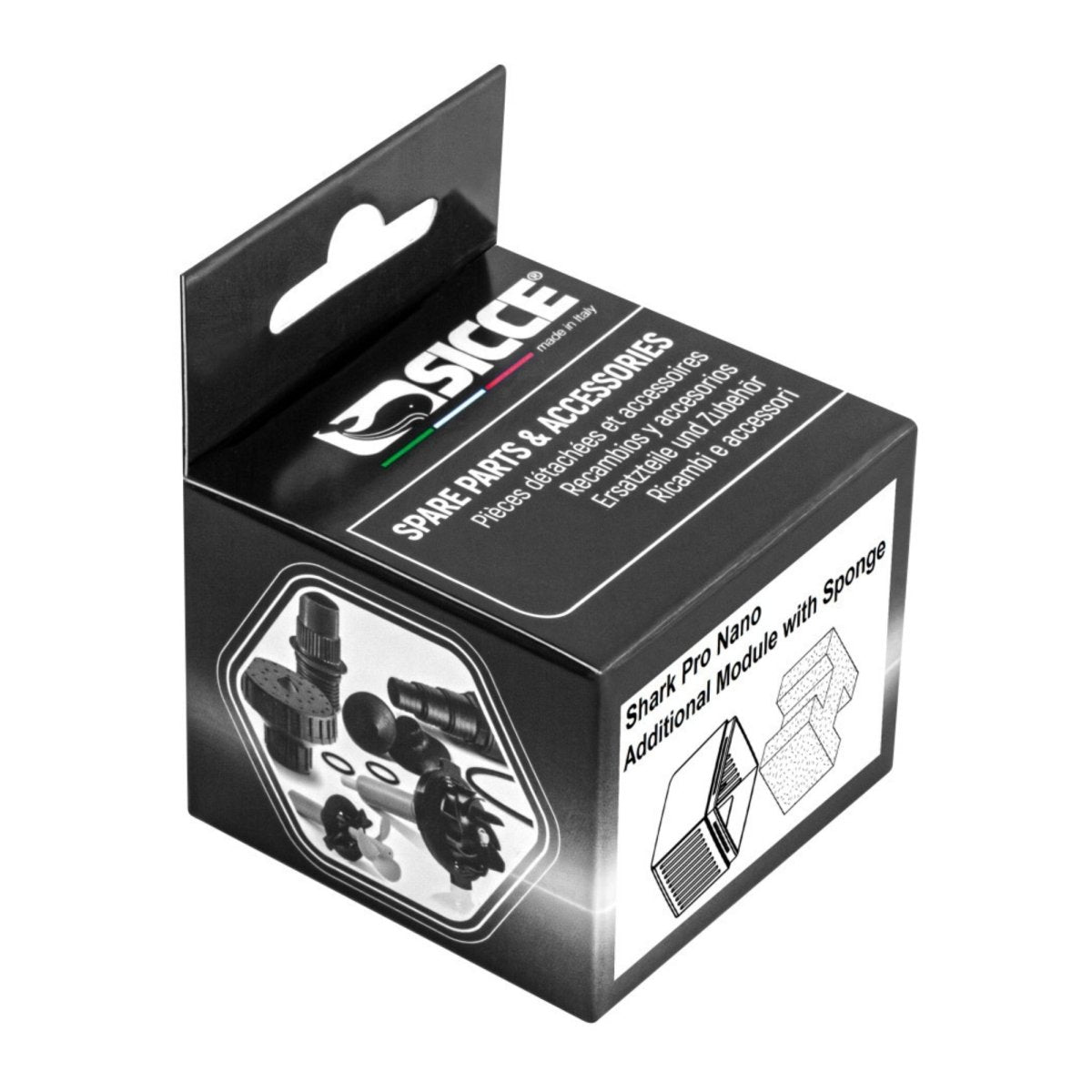 Sicce Shark Pro Nano Additional Module w/Sponge 1ea/One Size - Pets Perfect
