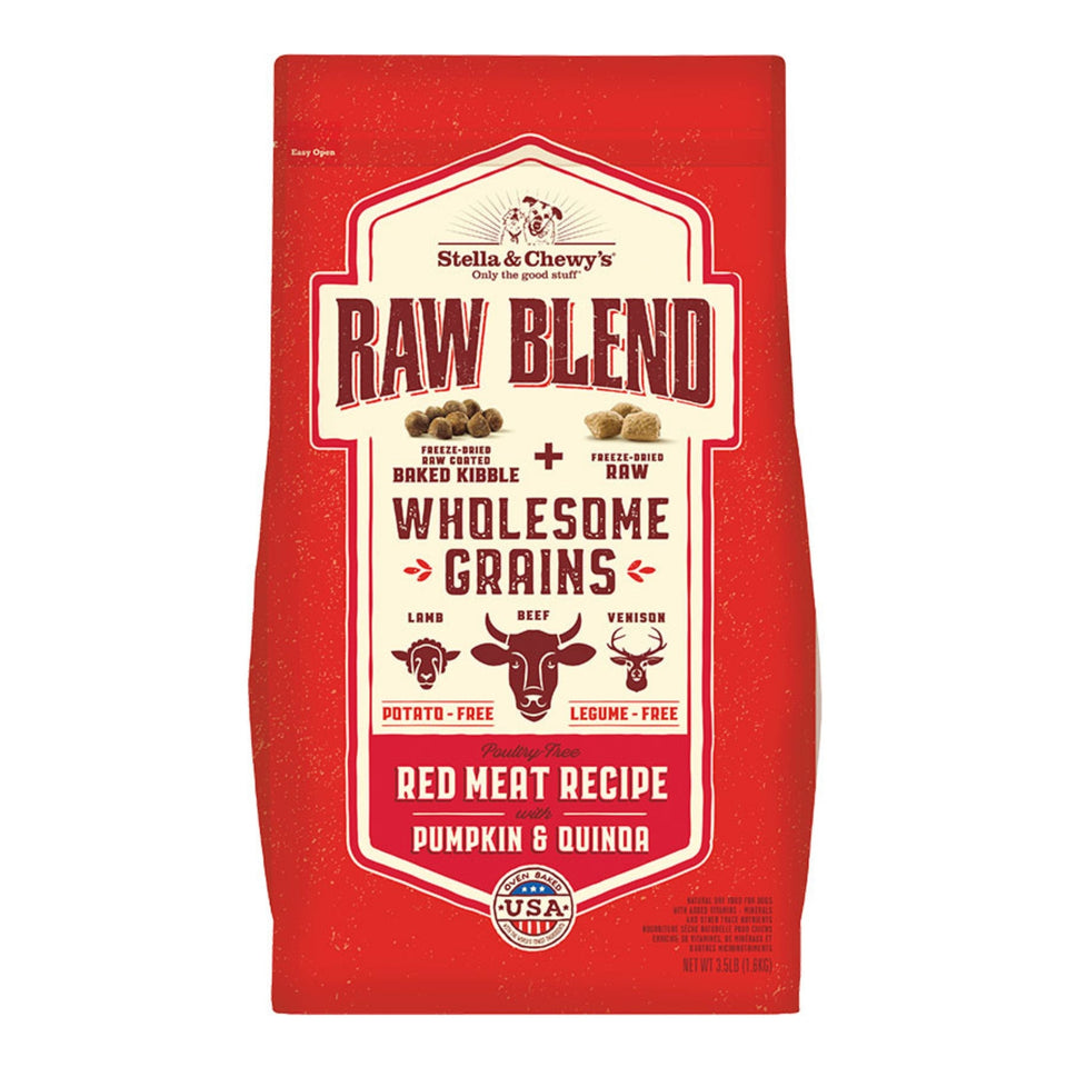 Stella & Chewy's Dog Raw Blend Wholesome Red Meat, 22 lb