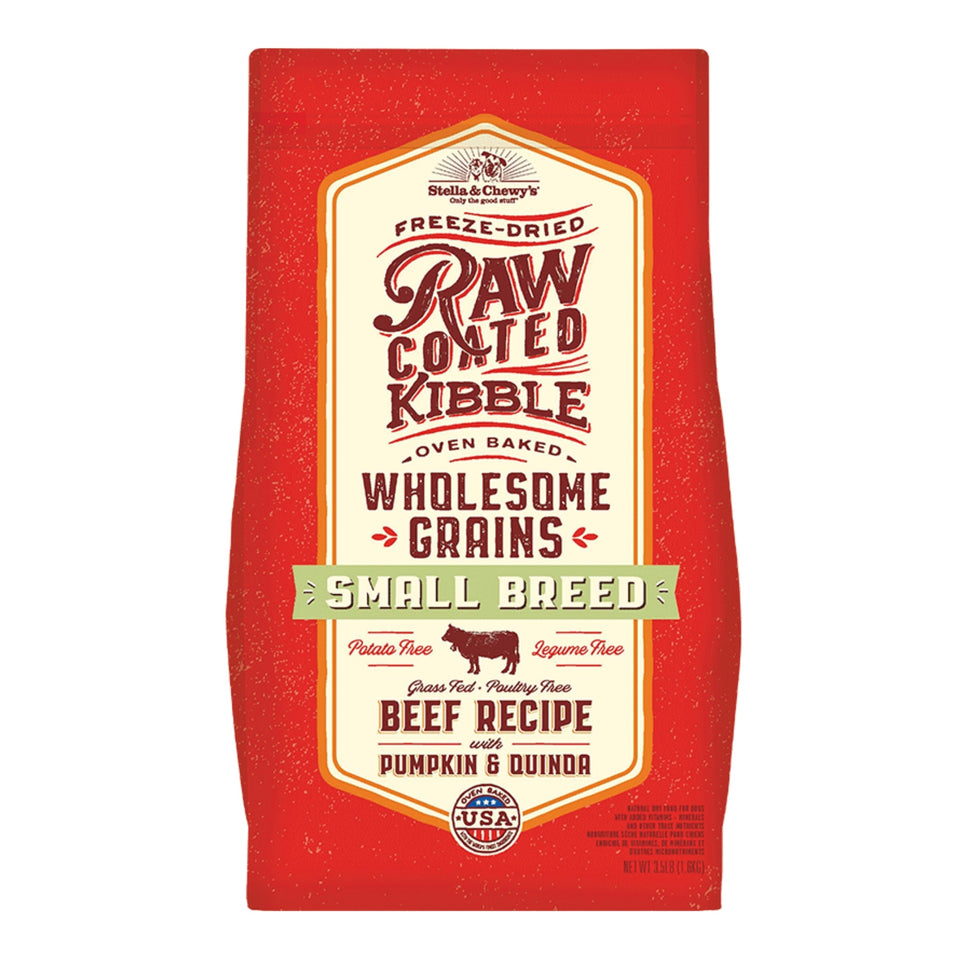 Stella & Chewy's Dog Raw Coated Small Breed Wholesome Beef, 10 lb