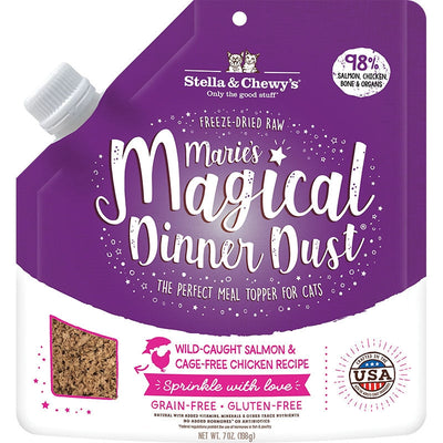 Stella & Chewy's Cat Freeze-Dried Marie Magical Dinner Dust Salmon 7 oz