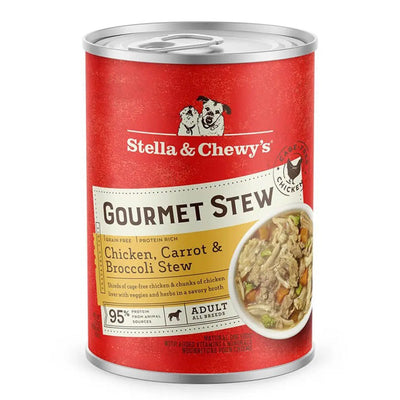 Stella & Chewy's Dog Gourmet Stew Chicken, Carrot And Broccoli, 12.5 oz each, Case of 12