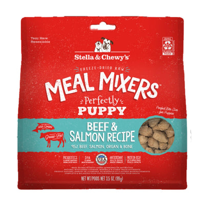 Stella & Chewy'S Dog Freeze-Dried Mixer Puppy Beef & Salmon 3.5oz. Default Title