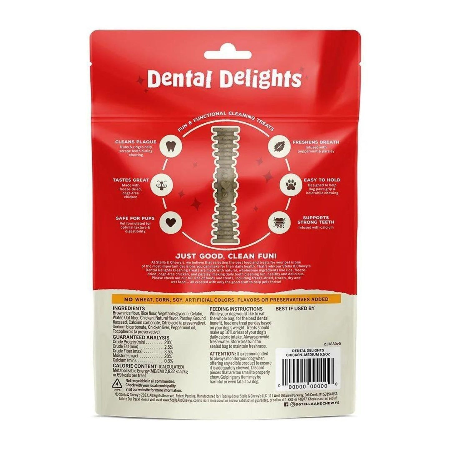 Stella & Chewy's Dog Dental Delights Medium 27 ct, view 5