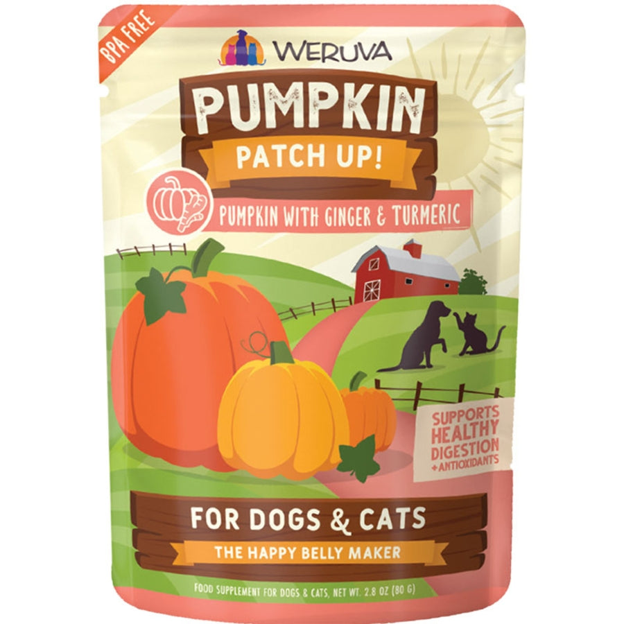 Weruva Dog Cat Pumpkin Ginger 2.8 oz. Pouch 12 ct