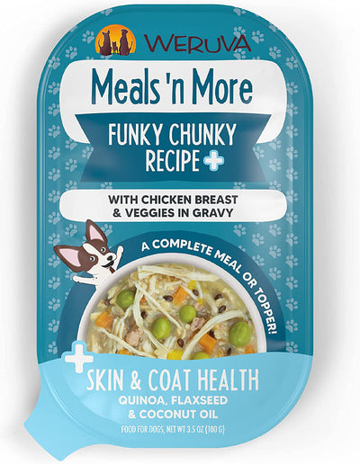 Weruva Dog Meals N More Funky Chunky Cup 3 oz. 12 ct