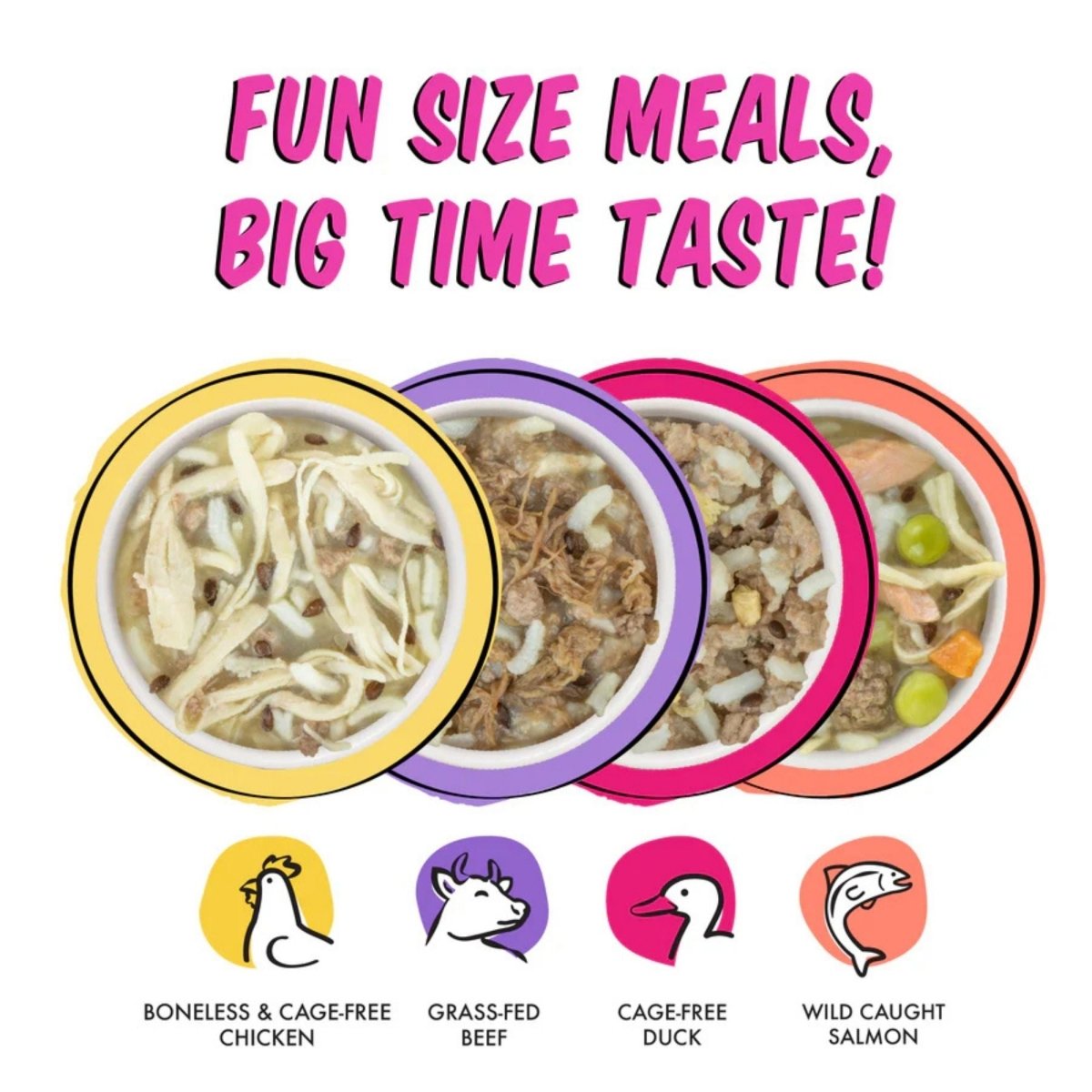 BFF Dog Fun Size Sampler Variety 2.75oz. - (Case of 8) - Pets Perfect