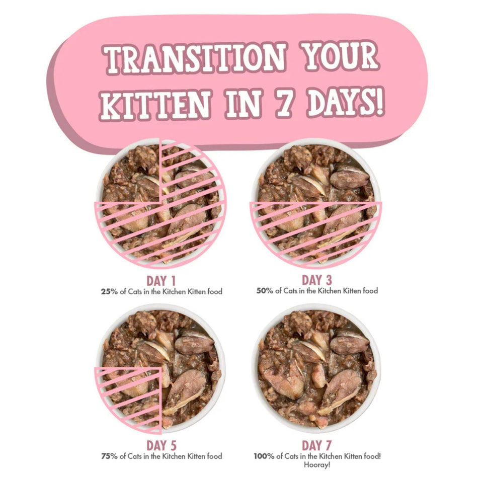Cats In The Kitchen Cat Grain Free Kitten Gone Wild Salmon Recipe 3oz. (Case of 12)