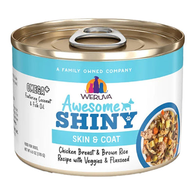 Weruva Dog Shiny Chicken & Veggie 6oz. (Case of 8)